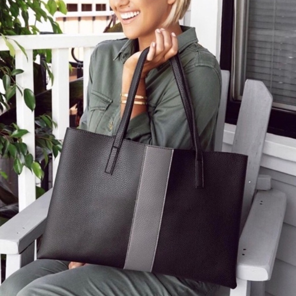 Vince Camuto Luck Tote Vegan Leather